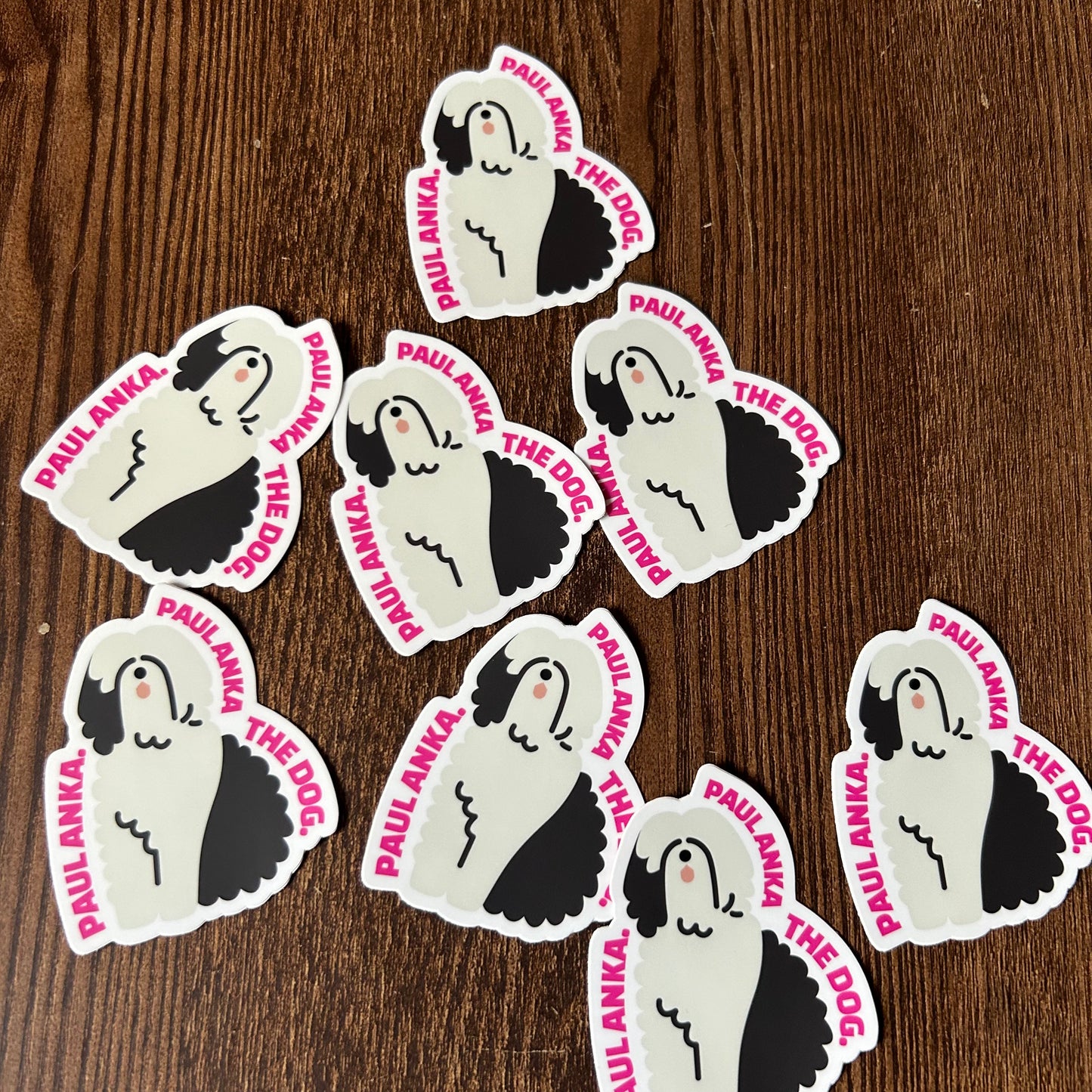 Paul Anka the Dog Sticker