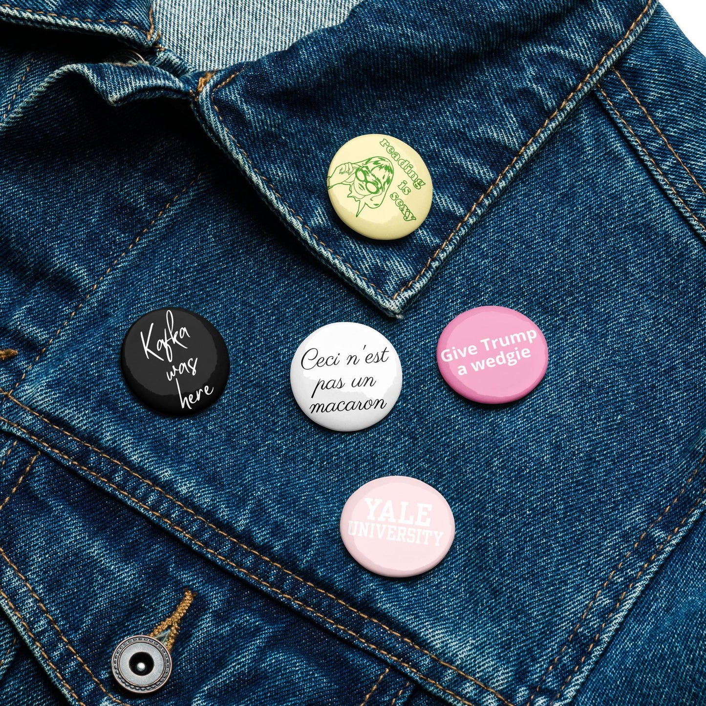 Rory's T-shirts Pin Button Set