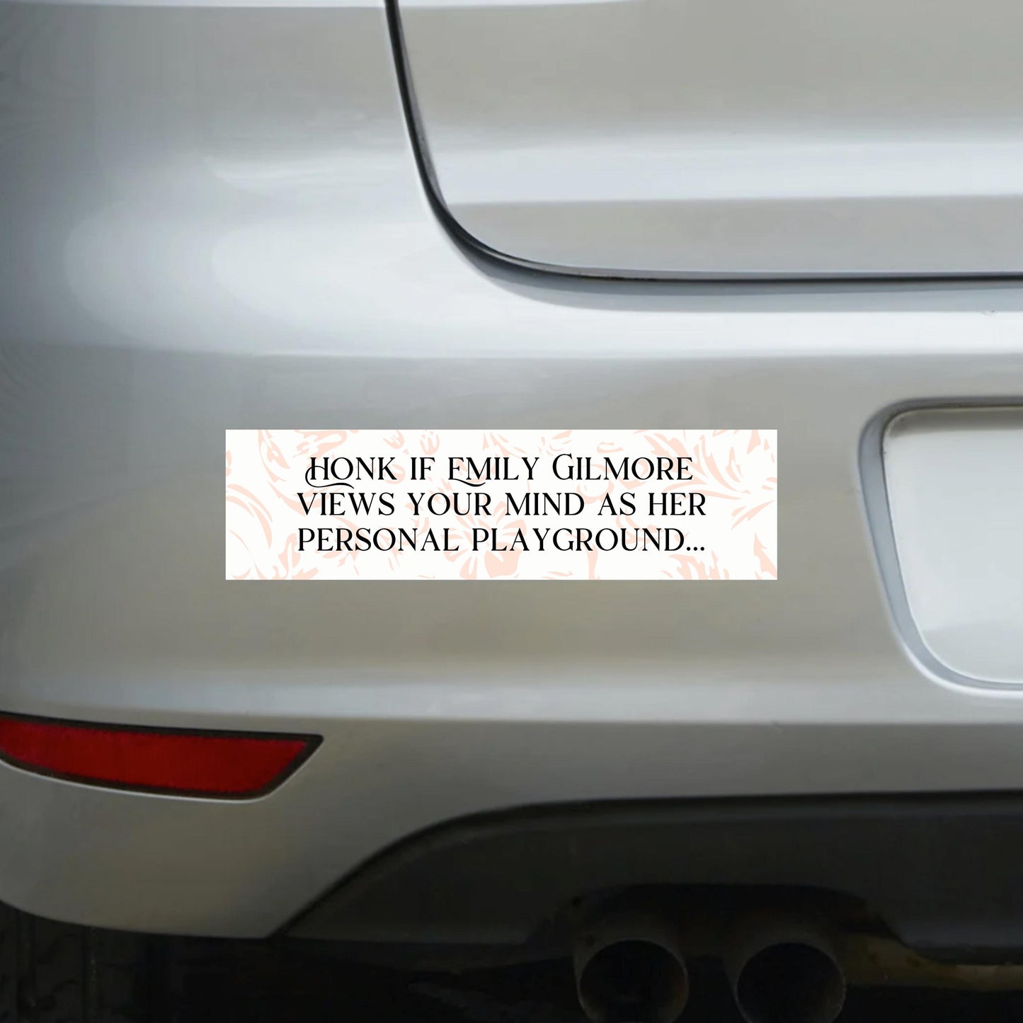 Emily Personal Playground Bumper Sticker