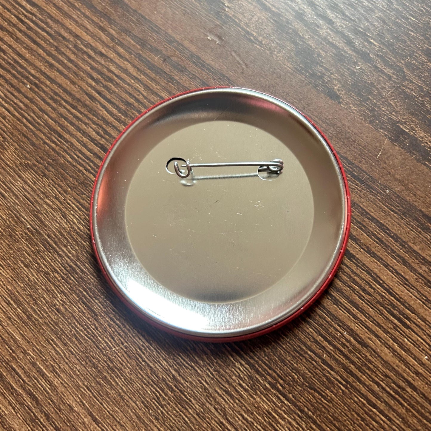 Hockey Team Pin Button 3"