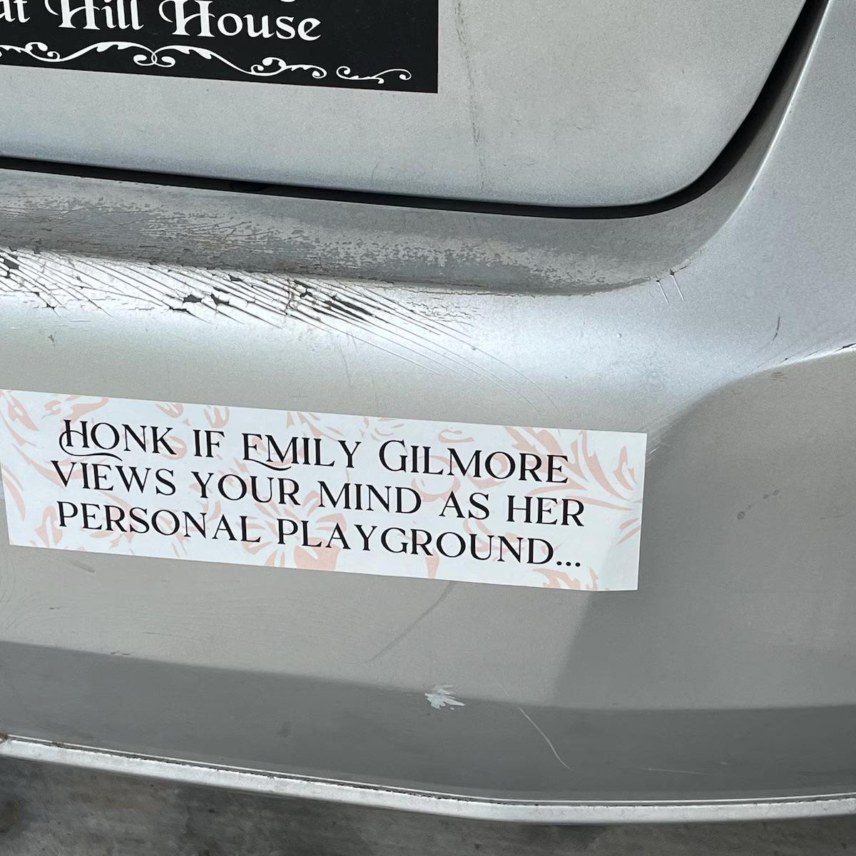 Emily Personal Playground Bumper Sticker