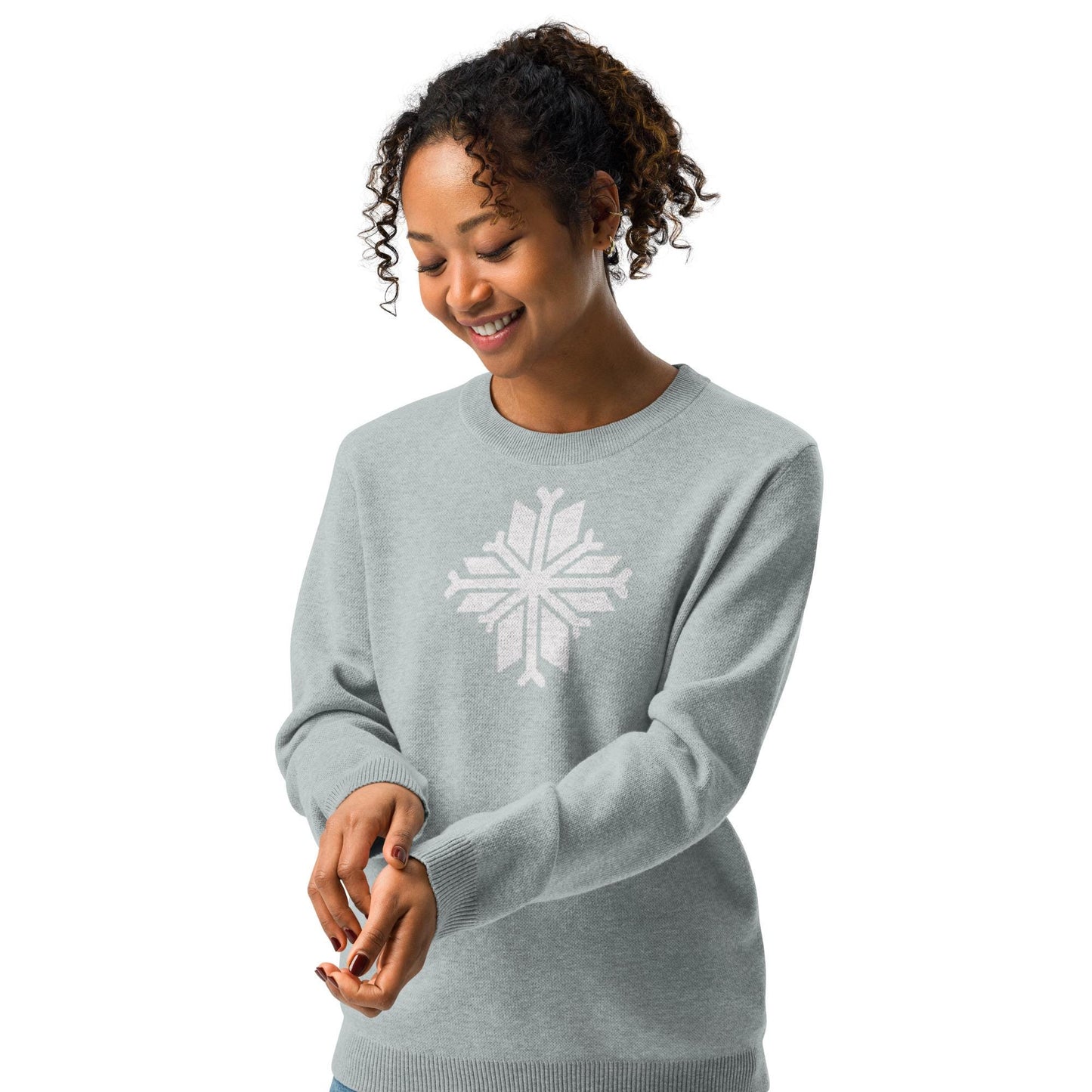 Snowflake Knitted Sweater