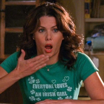 Everyone loves an Irish girl T-shirt