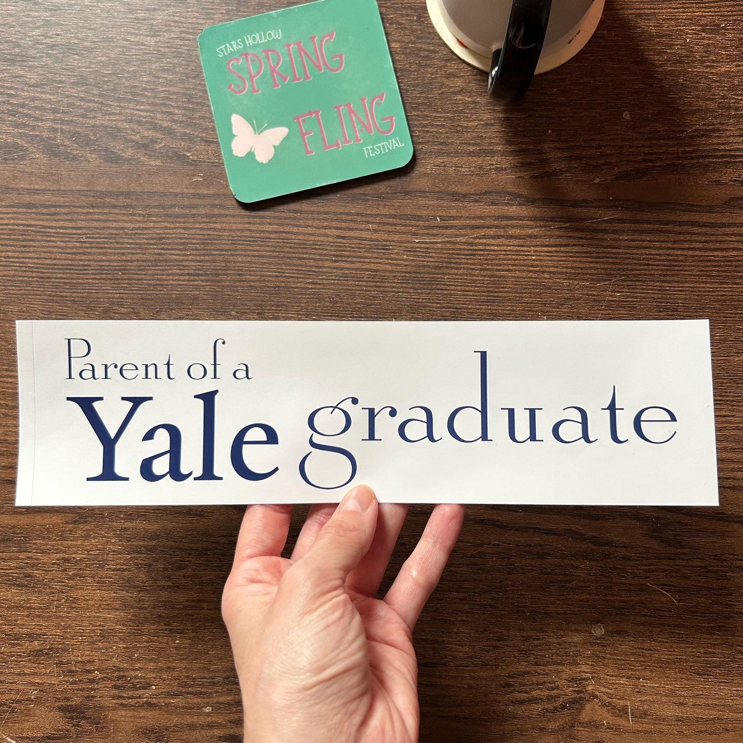 Parent of a Yale Graduate Bumper Sticker