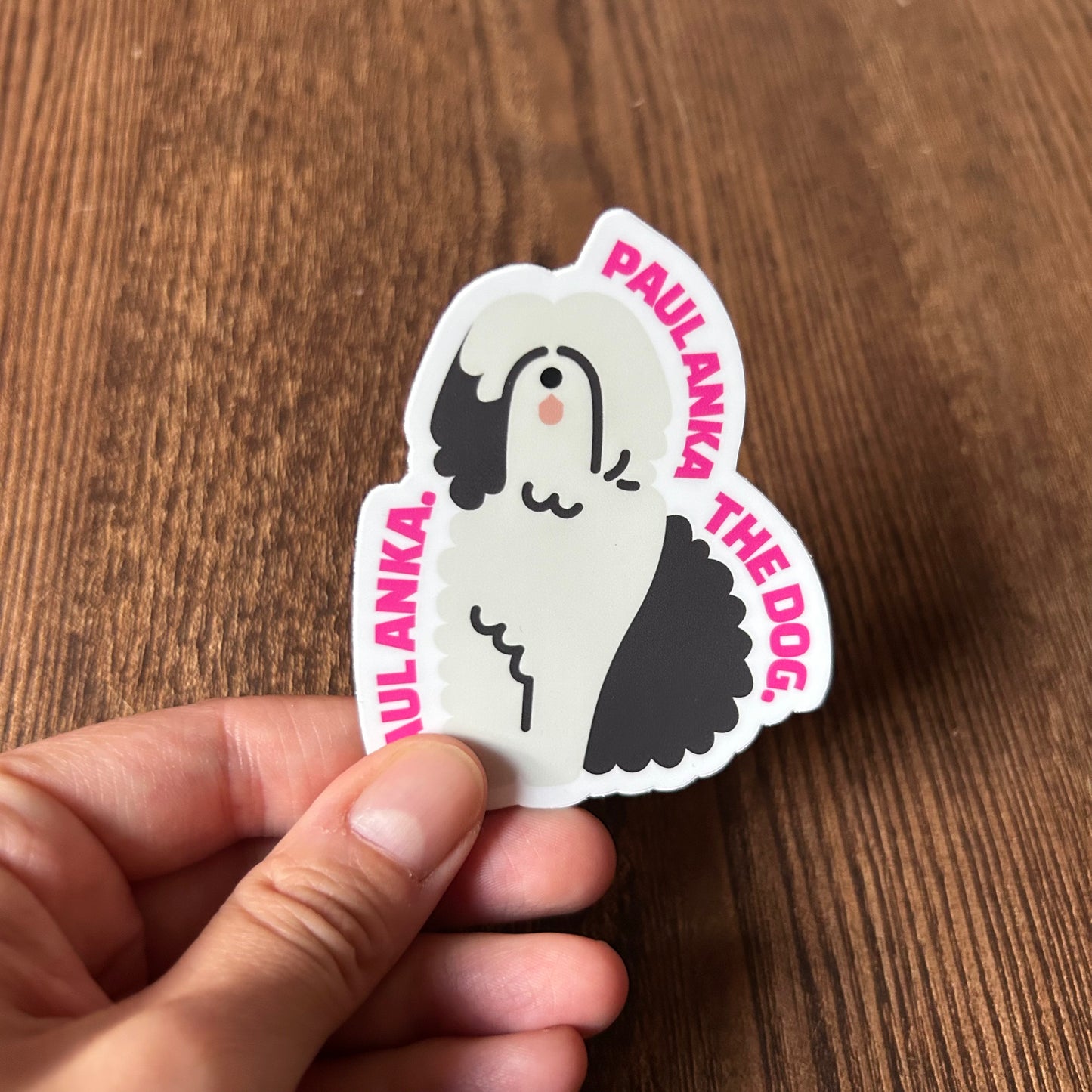 Paul Anka the Dog Sticker