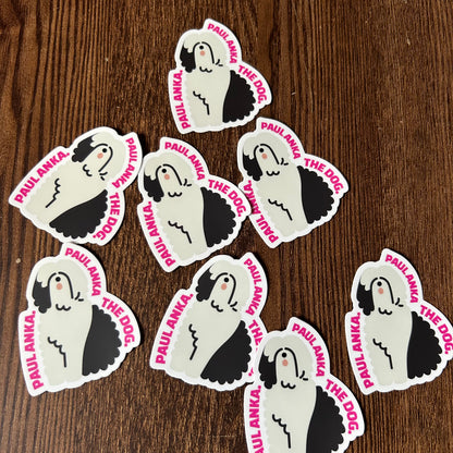 Paul Anka the Dog Sticker