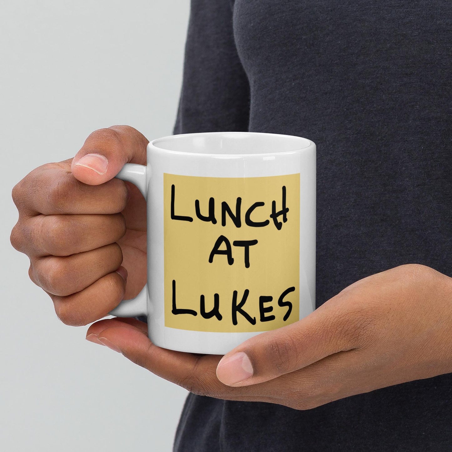Lunch at Lukes Mug