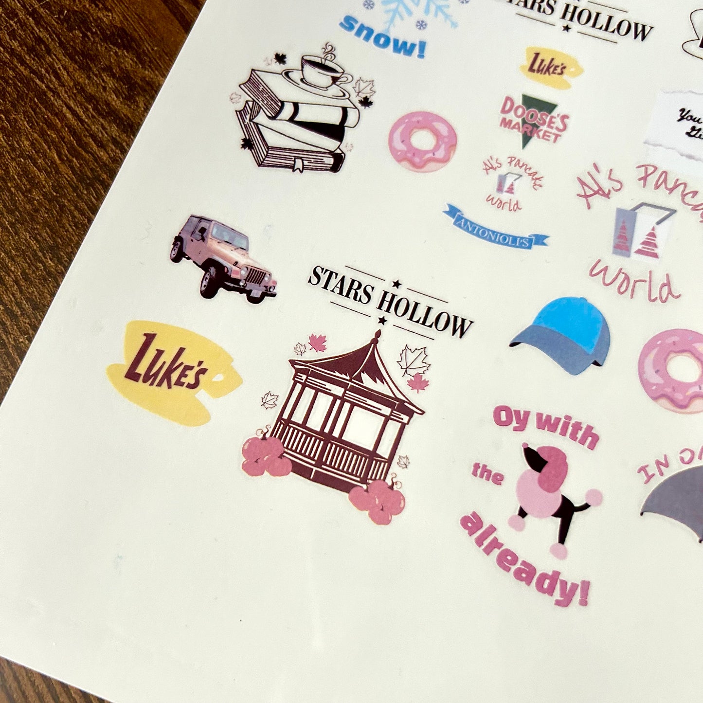 Temporary Tattoo Page 8.5 X 11"