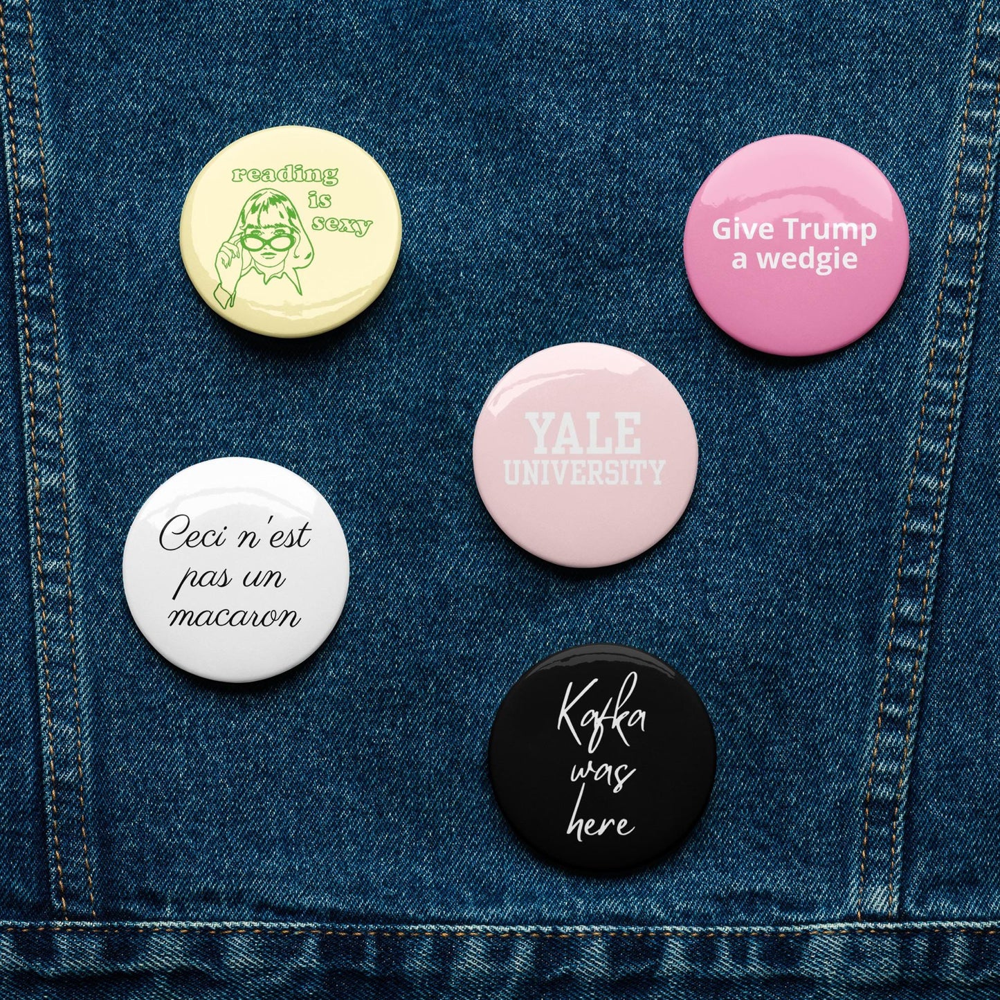 Rory's T-shirts Pin Button Set