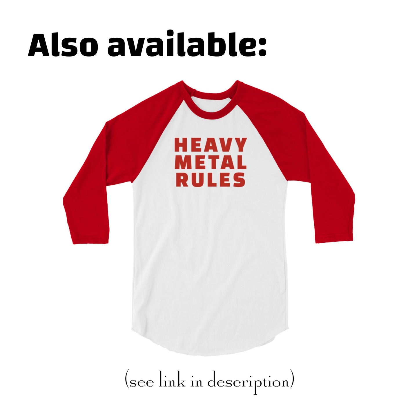 PUNK RULES 3/4 Sleeve Shirt