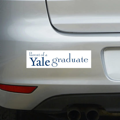 Parent of a Yale Graduate Bumper Sticker