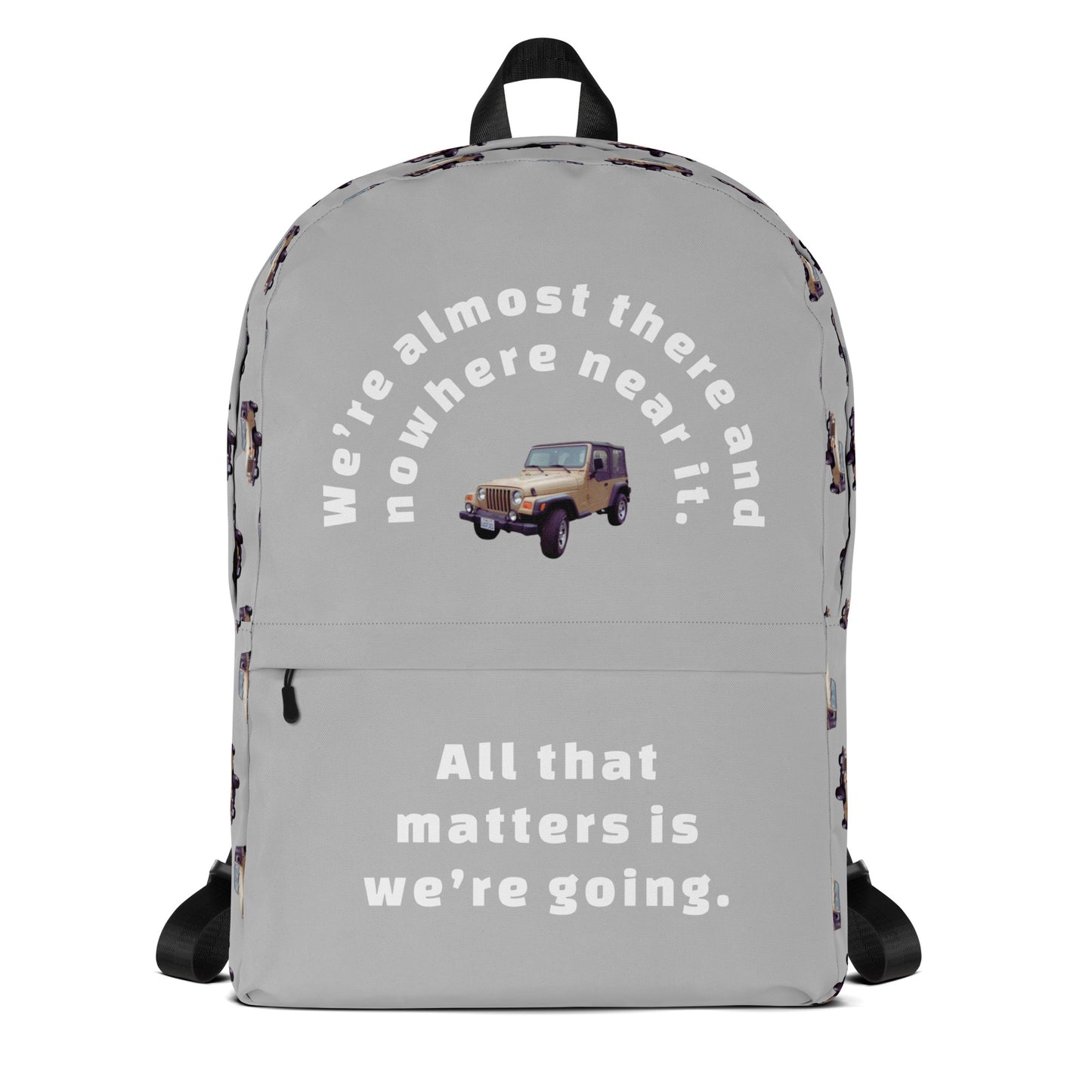 The Road Trip to Harvard Backpack