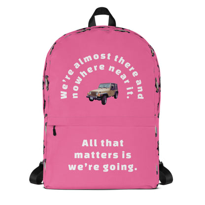 The Road Trip to Harvard Backpack