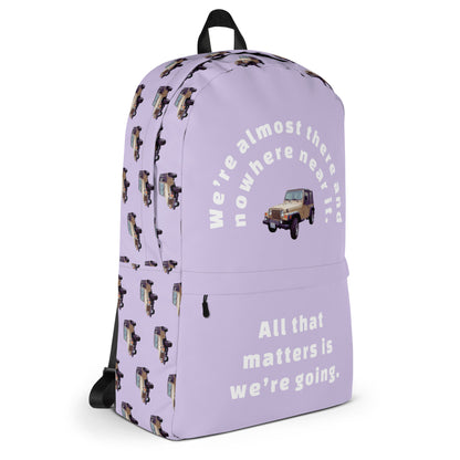 The Road Trip to Harvard Backpack