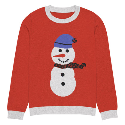 Snowman Knitted Sweater