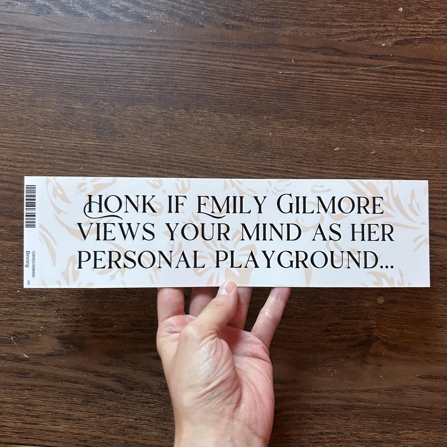Emily Personal Playground Bumper Sticker