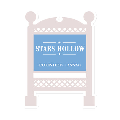 Stars Hollow Sign Magnet