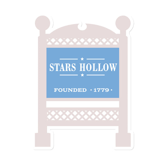 Stars Hollow Sign Magnet