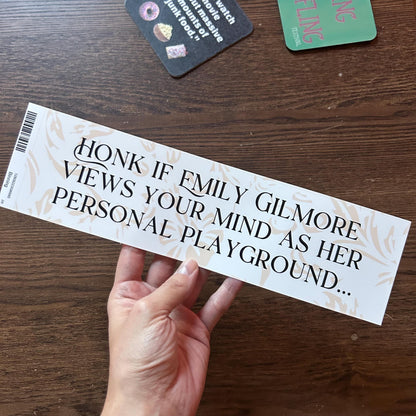 Emily Personal Playground Bumper Sticker