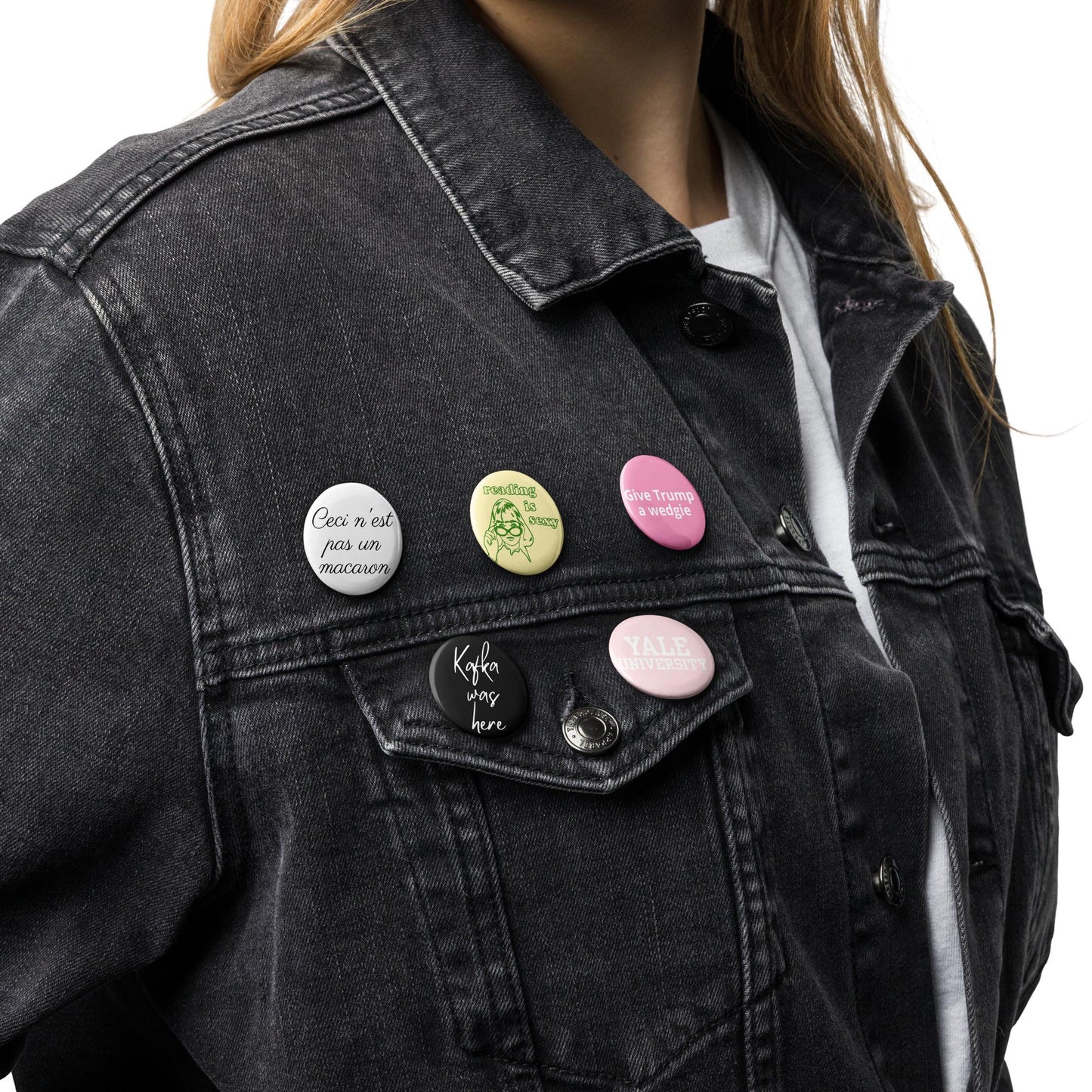 Rory's T-shirts Pin Button Set