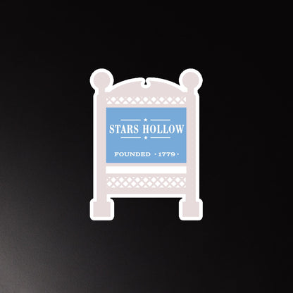 Stars Hollow Sign Magnet