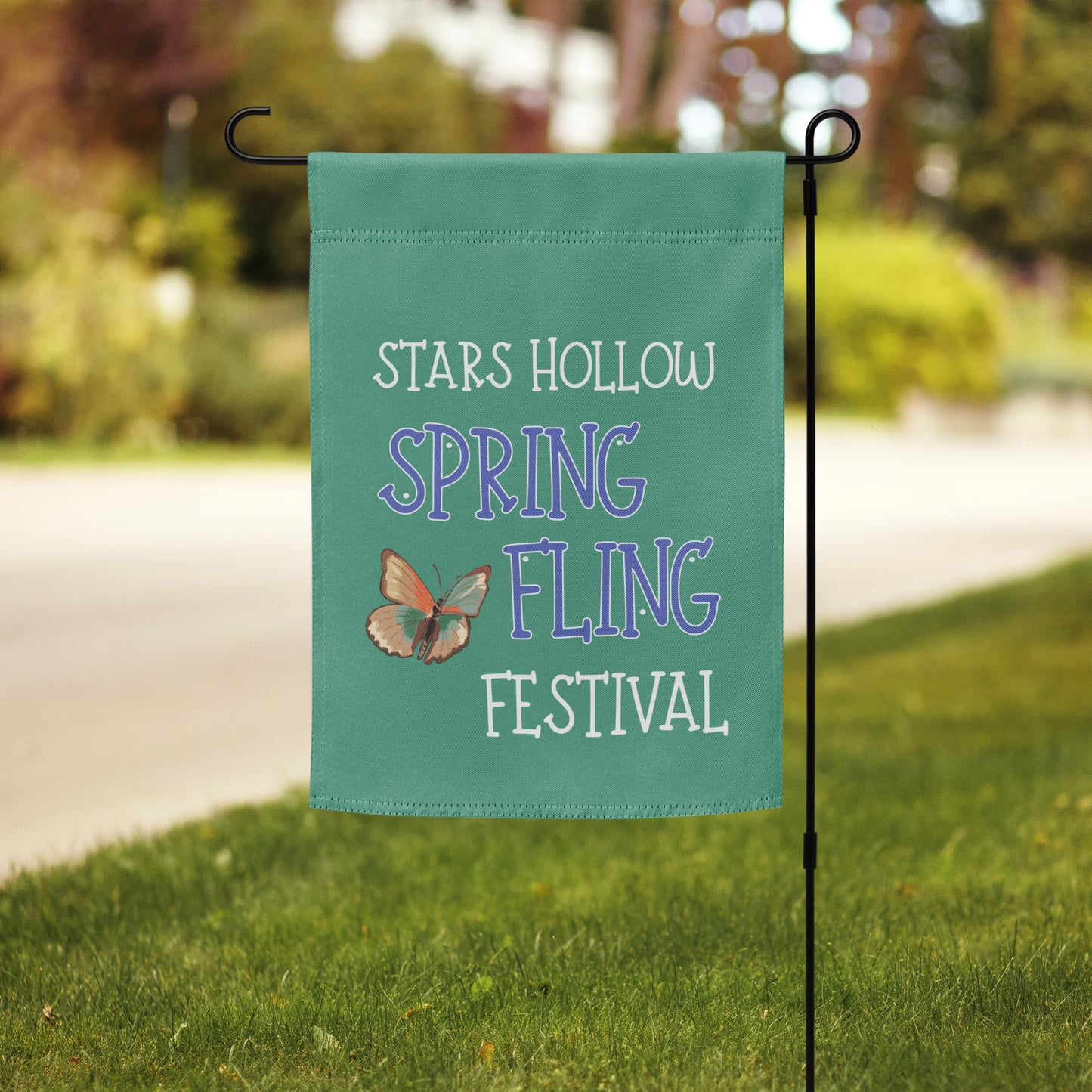 Spring Fling Festival Garden Flag