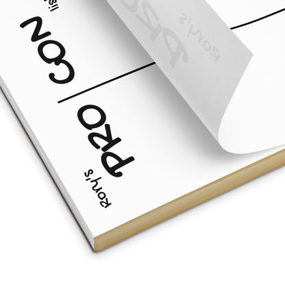 Pro/Con List Notepad