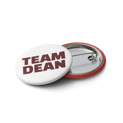 Team Dean Pin Button Set