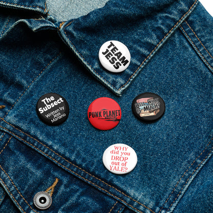 Team Jess Pin Button Set