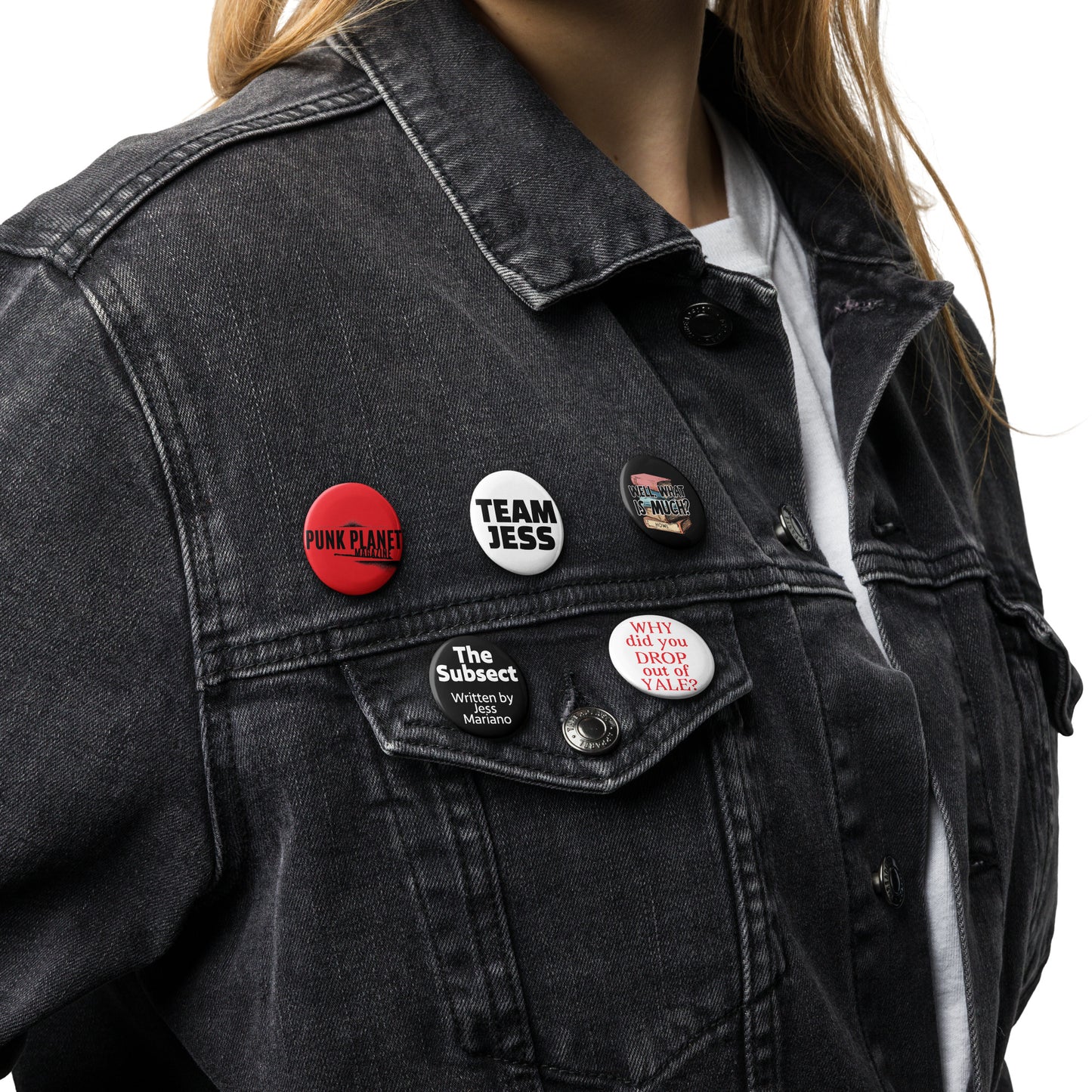 Team Jess Pin Button Set