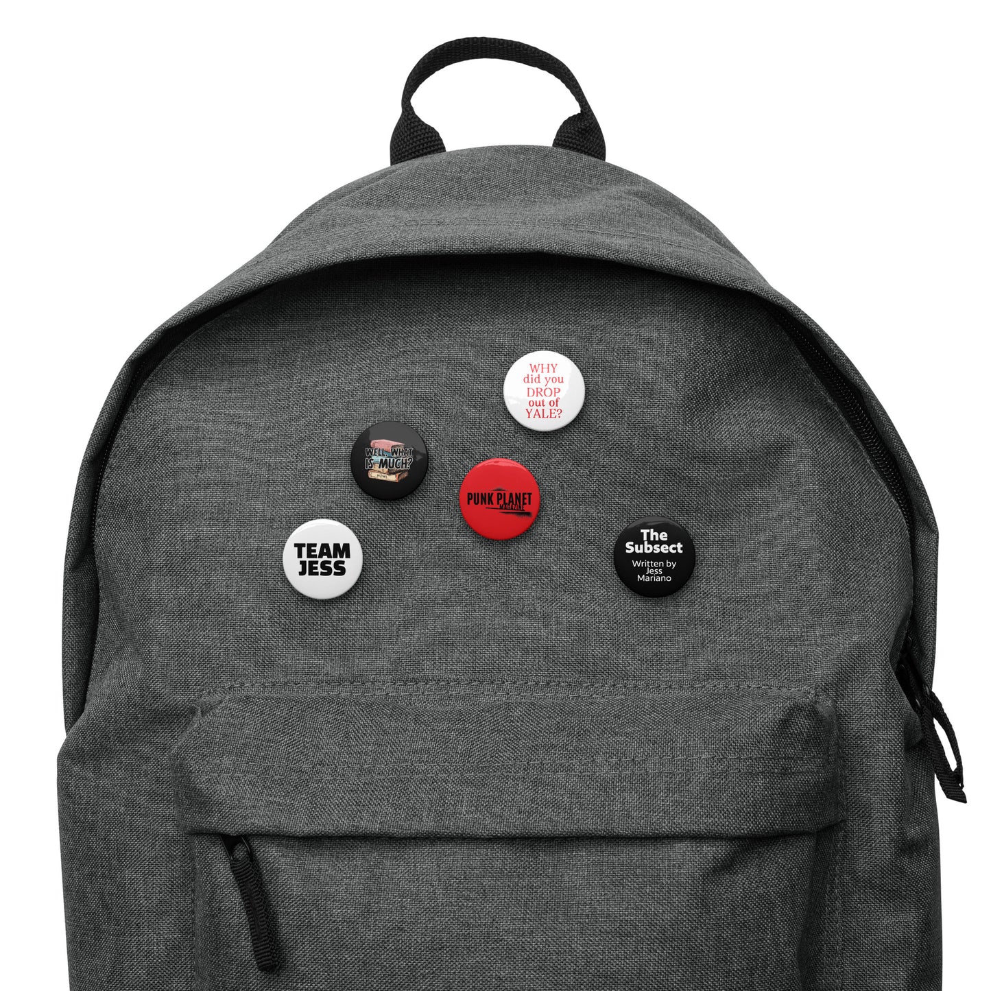 Team Jess Pin Button Set