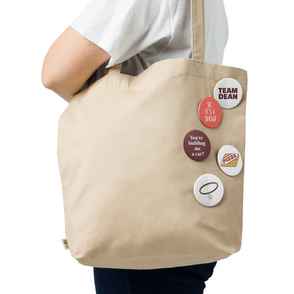 Team Dean Pin Button Set