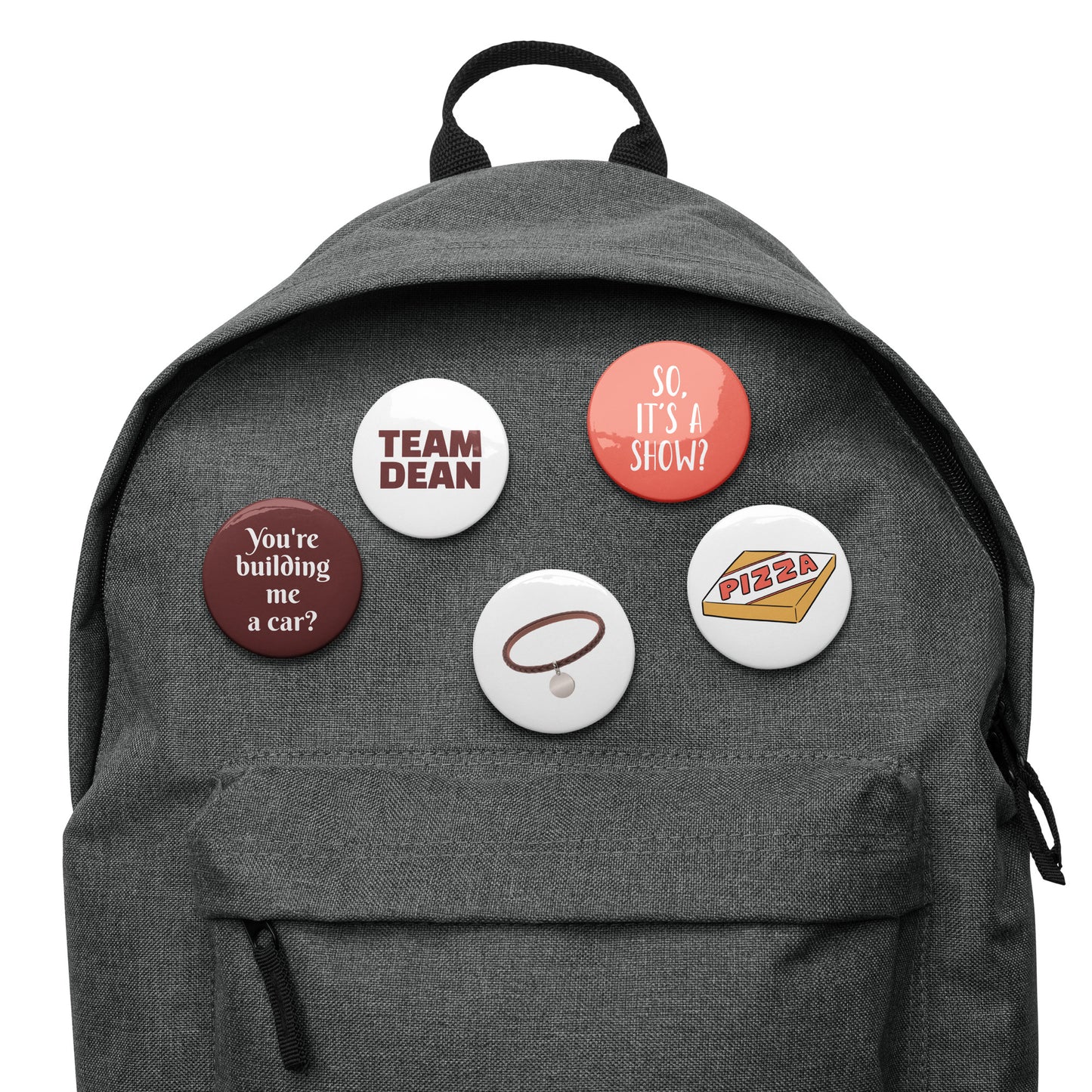 Team Dean Pin Button Set