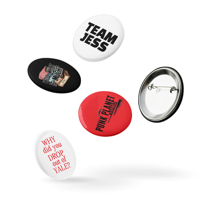 Team Jess Pin Button Set