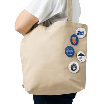 Team Logan Pin Button Set