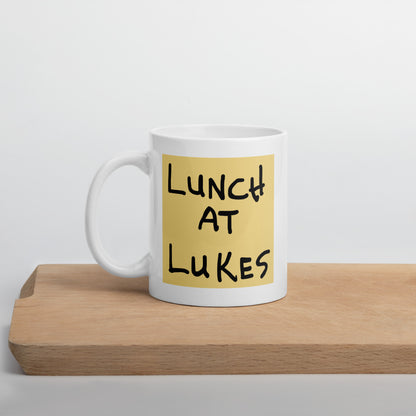 Lunch at Lukes Mug