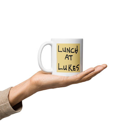Lunch at Lukes Mug